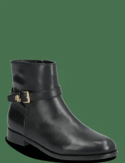 Brooke II Burnished Leather Bootie - Platta ankelboots