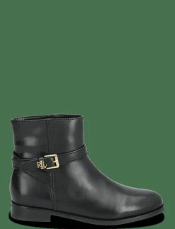 Brooke II Burnished Leather Bootie - Platta ankelboots