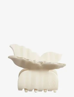 Butterfly hair clip white - Hårklämmor