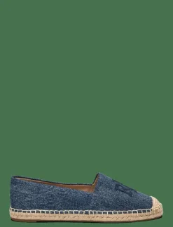 Cameryn Washed Denim Espadrille - Platta espadriller