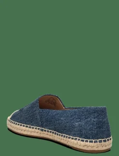 Cameryn Washed Denim Espadrille - Platta espadriller