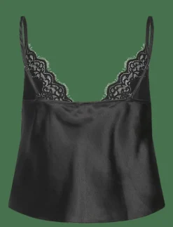 CAMI SATIN LACE MYA - Överdelar
