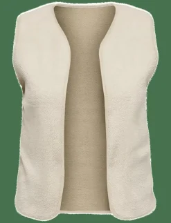 CARBELISA TEDDY WAISTCOAT JRS - Stickade västar