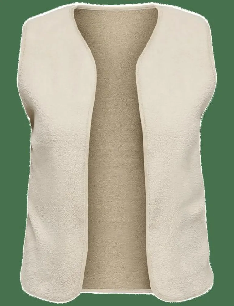 CARBELISA TEDDY WAISTCOAT JRS - Stickade västar