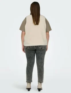 CARBELISA TEDDY WAISTCOAT JRS - Stickade västar