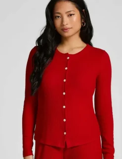 Cardigan Brushed Jersey - Överdelar