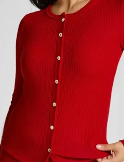 Cardigan Brushed Jersey - Överdelar