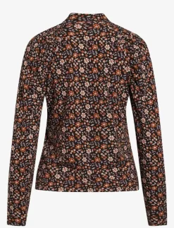 Cecilia Print Blouse - Långärmade blusar