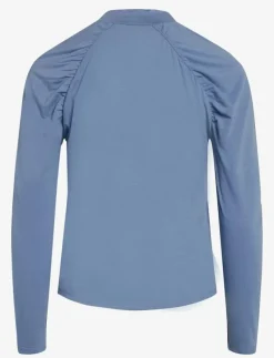 Cecilia Solid Blouse - Långärmade toppar