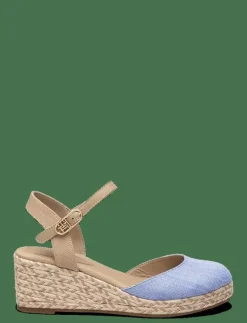 CHAMBRAY MID WEDGE ESPAD - Kilklackar