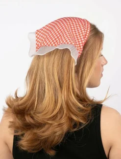 Checkered Headband // Hair Scarf - Hårband & Diadem