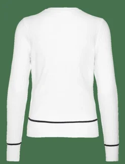 Chev Sweater with Tipping - Sweatshirts