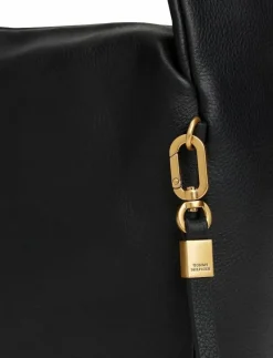 CITY LEATHER SHOULDER BAG - Handväskor