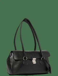 City shoulder bag with flap - Axelremsväskor