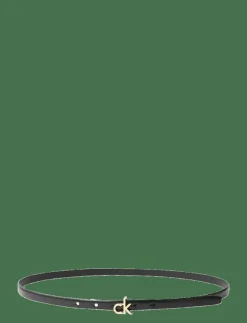 CK BUCKLE SKINNY BELT 15MM - Skärp