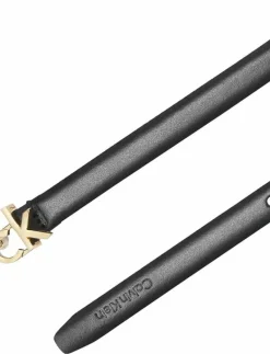 CK BUCKLE SKINNY BELT 15MM - Skärp