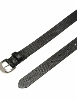 CLASSIC BUCKLE LIZARD EMBOSS 25M - Skärp