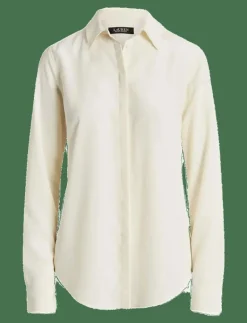 Classic Fit Crepe Shirt - Långärmade