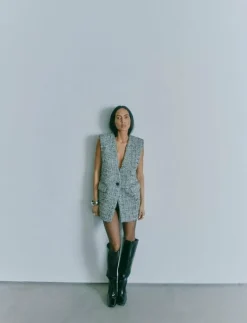 CMRUBI-WAISTCOAT - Stickade västar