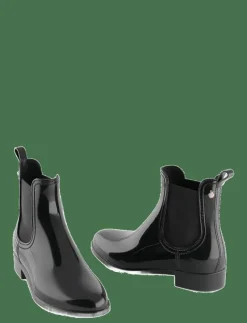 COMFY BLACK - Platta ankelboots