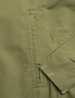 Cotton jacket with contrasting collar - Tunna jackor