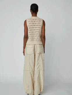 Cotton Stitch Vest - Stickade västar