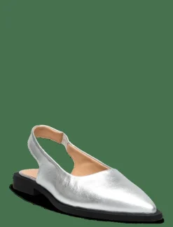 CPH416 suede new brown - Platta slingbacks