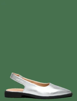 CPH416 suede new brown - Platta slingbacks