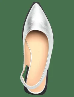 CPH416 suede new brown - Platta slingbacks