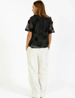 Crinkled suit pants - PETRA fit - Vida byxor