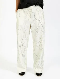 Crinkled suit pants - PETRA fit - Vida byxor