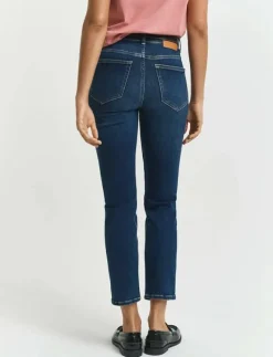 CROPPED SLIM STRETCH JEANS - Slim jeans