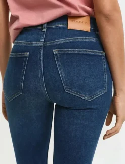 CROPPED SLIM STRETCH JEANS - Slim jeans