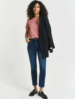 CROPPED SLIM STRETCH JEANS - Slim jeans