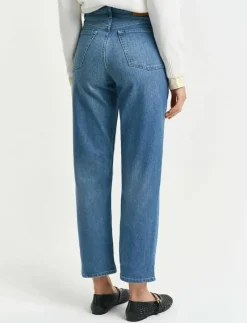 CROPPED STRAIGHT JEANS - Straight jeans
