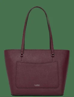 Crosshatch Leather Medium Karly Tote - Shoppers