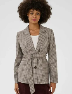 CUchecka Belt Blazer - Kavajer med skärp