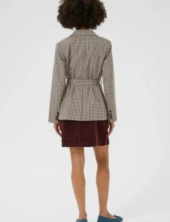 CUchecka Belt Blazer - Kavajer med skärp