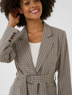 CUchecka Belt Blazer - Kavajer med skärp