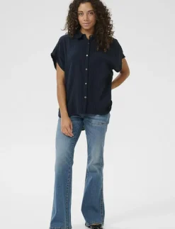 CUmyra Elina SS Shirt - Kortärmade skjortor