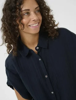 CUmyra Elina SS Shirt - Kortärmade skjortor