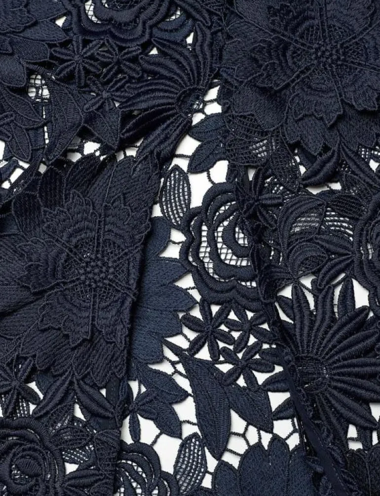 3D LACE PENCIL SKIRT - Midi kjolar