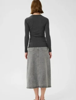 DagnaIW Melange T-Shirt LS - Långärmade toppar