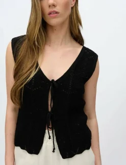 Daphne vest 4286 - Linnen