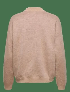 Demi Merino Wool Intarsia Knitted Sweater - Stickat