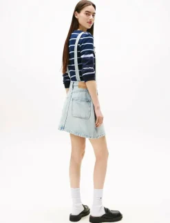 DENIM DUNGAREE DRESS DI2014 - Hängselbyxor