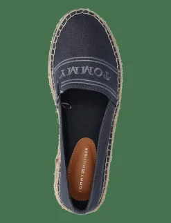 DENIM PLATFORM ESPADRILLE - Platta espadriller