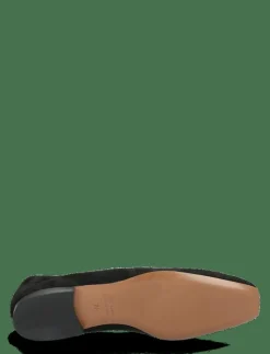 Dervio Black Camoscio - Loafers med klack