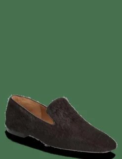 Dervio Walnut Embossed Pony - Loafers