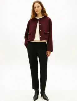 DF WOOL BLEND REG LADY JACKET - Bouclés